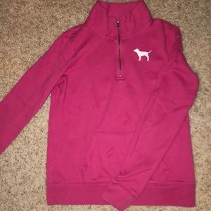PINK pull over hoodie